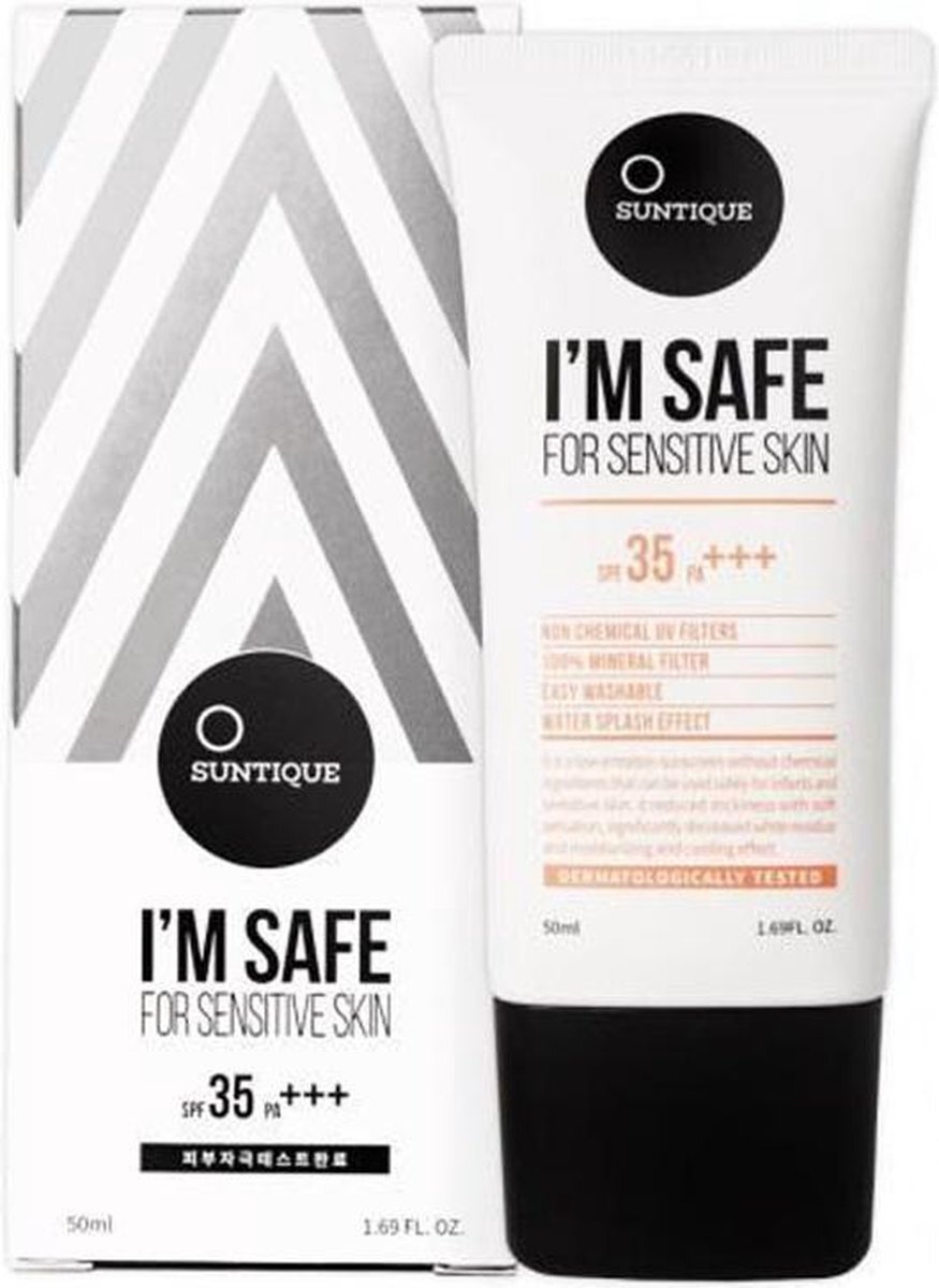 SUNTIQUE I'M SAFE for Sensitive Skin SPF35 PA+++ 50 ml