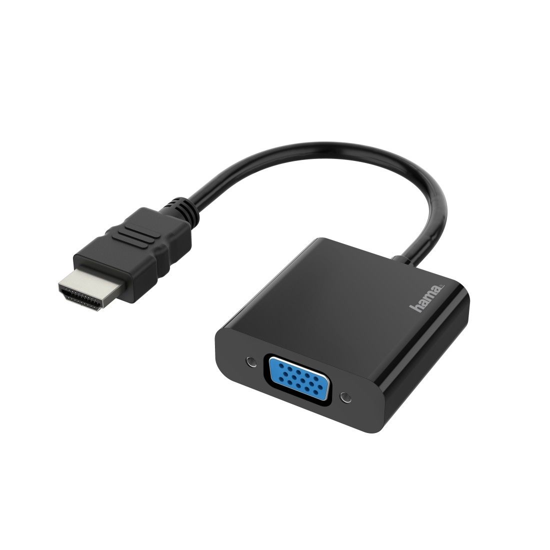 Hama HDMI naar VGA Adapter - 1080p - 0.15m - Zwart