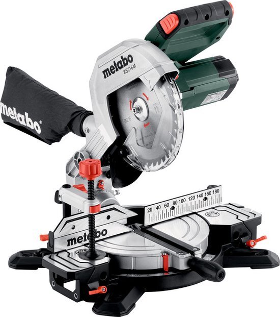 Metabo KS 216 M Afkortzaag - 1350W - 216 X 30mm - Quick Hendel