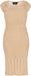 Faina Jurk 'Festive' beige