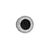 Magneti Amona Jewelry Zilver Rondje Hanger met Zirkonia