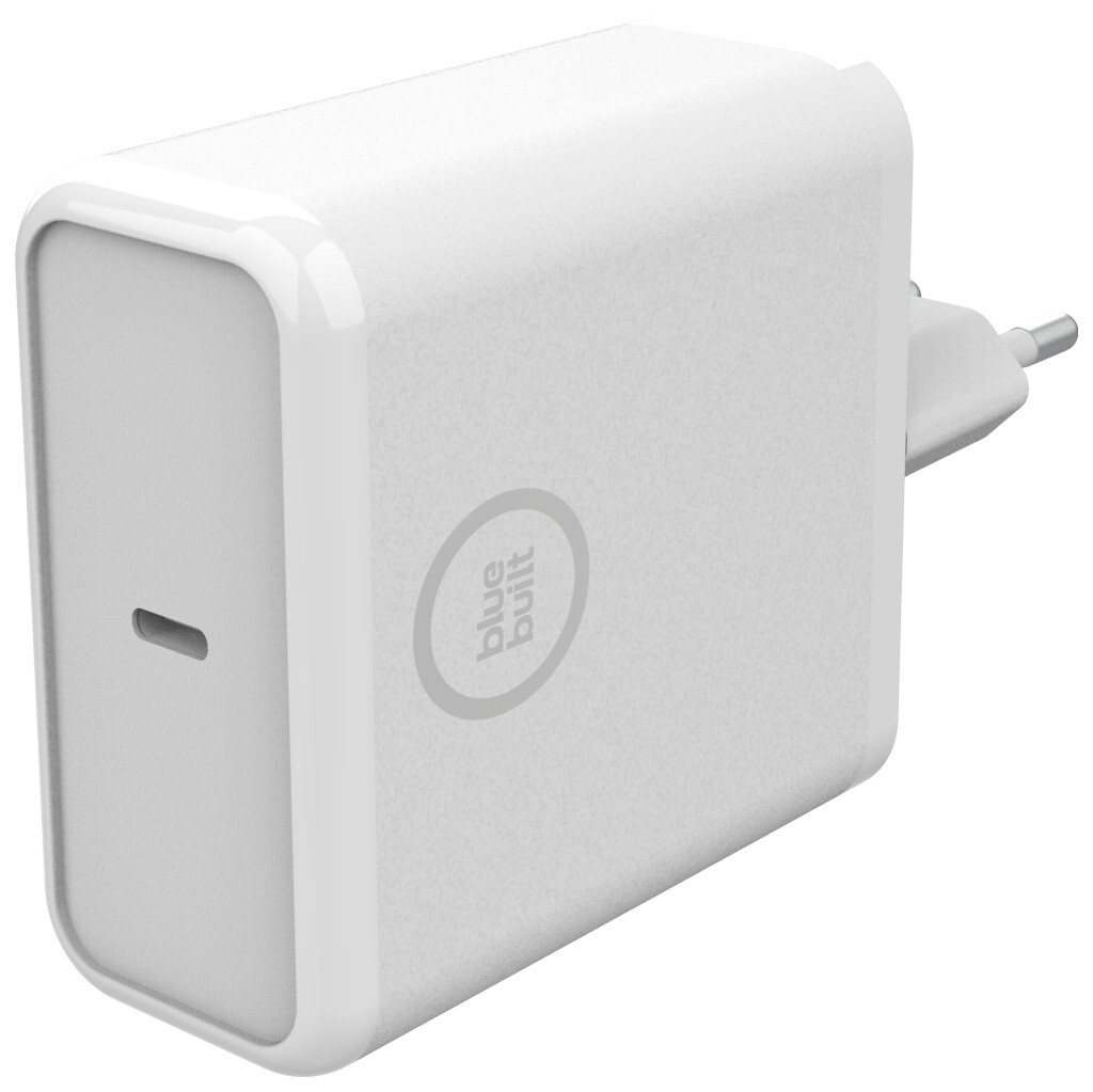 BlueBuilt Power Delivery Oplader met Usb C Poort 60W Wit