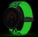 Strap-it Smartwatch bandje - Luminous Leopard magnetisch siliconen bandje geschikt voor Samsung Galaxy Watch 7 (40 & 44mm) / Galaxy Watch 6 (Classic) / Galaxy Watch 5 / Galaxy Watch 5 Pro / Galaxy Watch 4 / Galaxy Watch 4 Classic / Watch FE