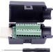 Tru Components T1904C104 HDMI-connector Stekker, inbouw verticaal Aantal polen: 20 Zwart 1 stuk(s)