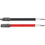 Uniteck 2 Câbles Solaires de 10m Noir et Rouge 6mm²