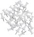 Zeller Punaises - Set 50x - Wit - Voor Prikbord