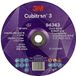 Cubitron 3M Cubitron 94343 Cubitron™ 3 Cut and Grind Afbraamschijf Diameter 230 mm Boordiameter 22.23 mm 10 stuk(s)