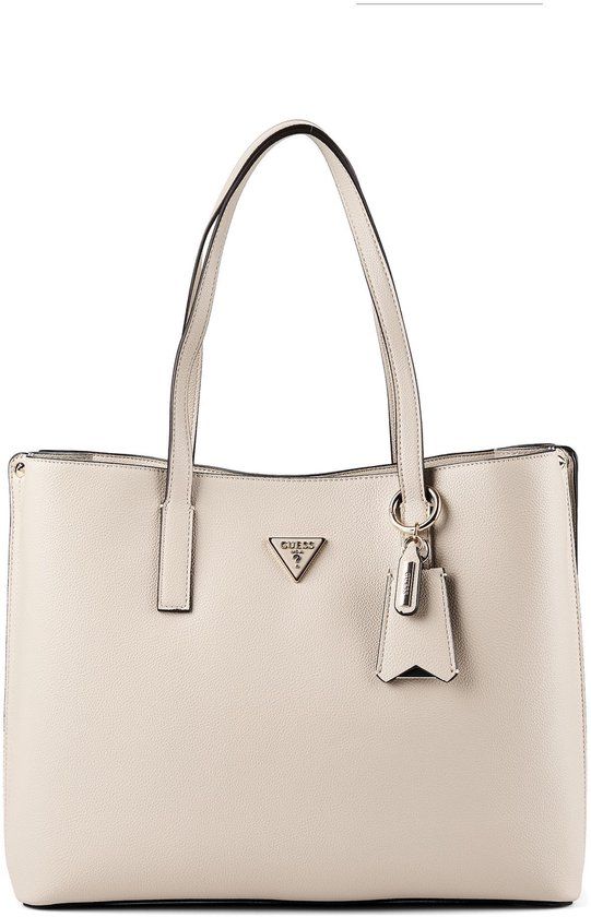 GUESS schoudertas shopper Meridian II Girlfriend Tote Light Taupe