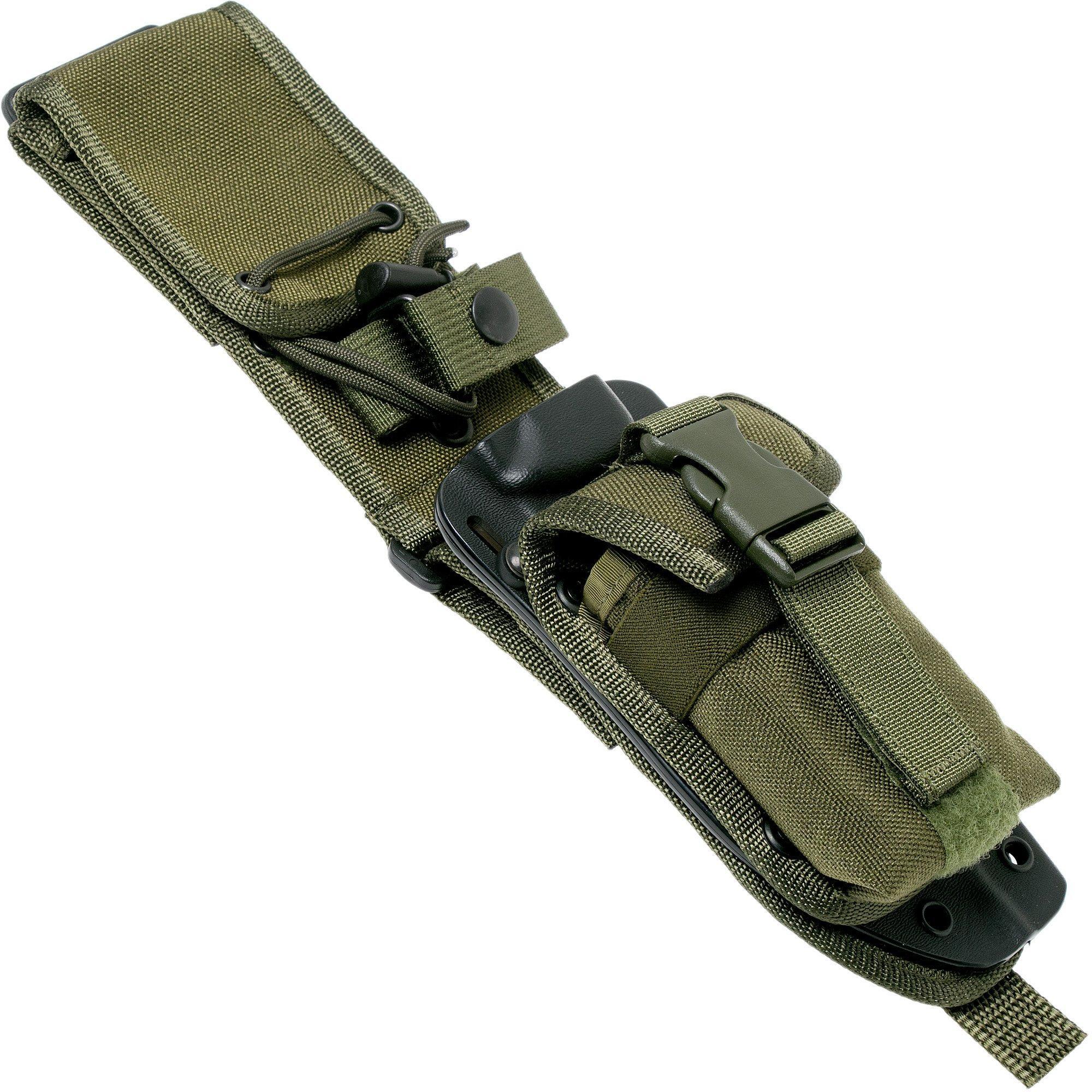 ESEE ESEE model 5 schede met MOLLE-back, Pouch, 5-MBSP-OD OD Green