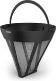 Xavax Permanente Filter Voor Koffiezetter Koffiefilter-vervanging Maat 4 Zwart