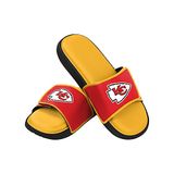 NFL Deluxe Foam Sport Shower Slide Flip Flop Sandalen voor heren, Teamkleur, Large/Mens Size 11-12