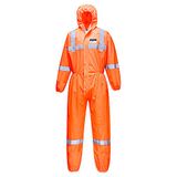 Portwest VisTex SMS Coverall Type 5/6 (Pk50) ST36 - Oranje - XXXL