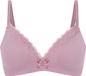 Hunkemöller Dames Lingerie Voorgevormde bh zonder beugel Lola - Roze - maat C75