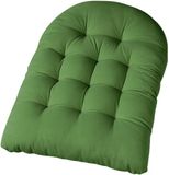 Homescapes Hangstoel Kussen - Dik Universeel Egg Chair Kussen - 80x120 cm - 100% Katoen - OEKO-TEX - Olijfgroen
