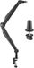 NanoRS Microfoonhouder met 3/8" en 5/8" schroefdraad | In hoogte verstelbaar tot 84,7 cm | 360° draaibaar | Geïntegreerd kabelbeheer | Tafel- en kabeldoorvoermontage | Max. belasting 1 kg | RS422