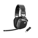 CORSAIR HS80 MAX WIRELESS Multiplatform Gaming Headset – Staalgrijs