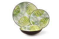 Excelsa Panama tafelservies, 18-delig, aardewerk, decoratieve folie