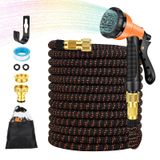Omgoods - Tuyau d'arrosage flexible 30 m avec 8 fonctions