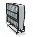 Sleepking Opklapbed King Vouwbed Twijfelaar 120x200 Incl. Matras Logeerbed Incl. Beschermhoes