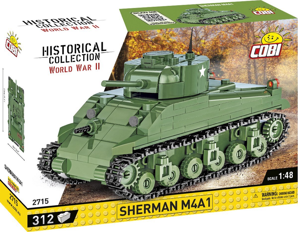 Cobi WW2 2715 - Sherman M4A1