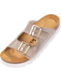 Palado Palado Korfu PL Metallic Muiltjes beige