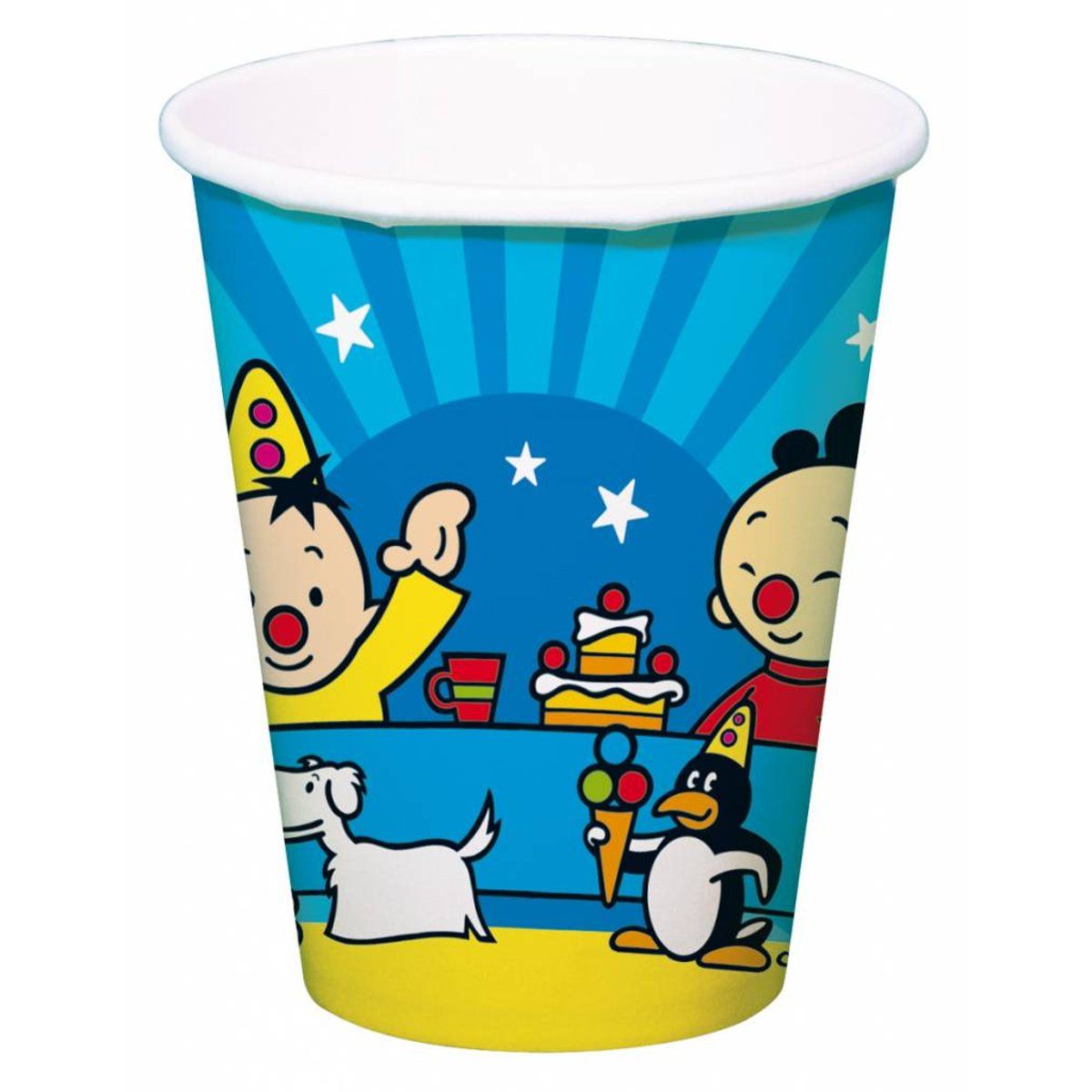Partywinkel Bumba Bekers Versiering 250ml 8 stuks (E18-4-1