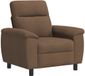 vidaXL Bank Bruin Stof 95 x 90 x 95 cm