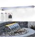 Fontaine d'eau DeLuxus cascade LED pour piscine et jardin éclairage d'ambiance