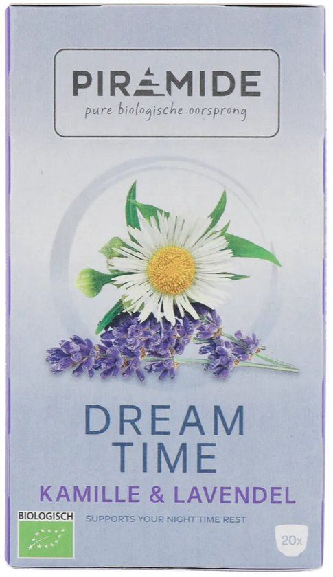 Piramide Dream Time Kamille & Lavendel Thee 20ZK