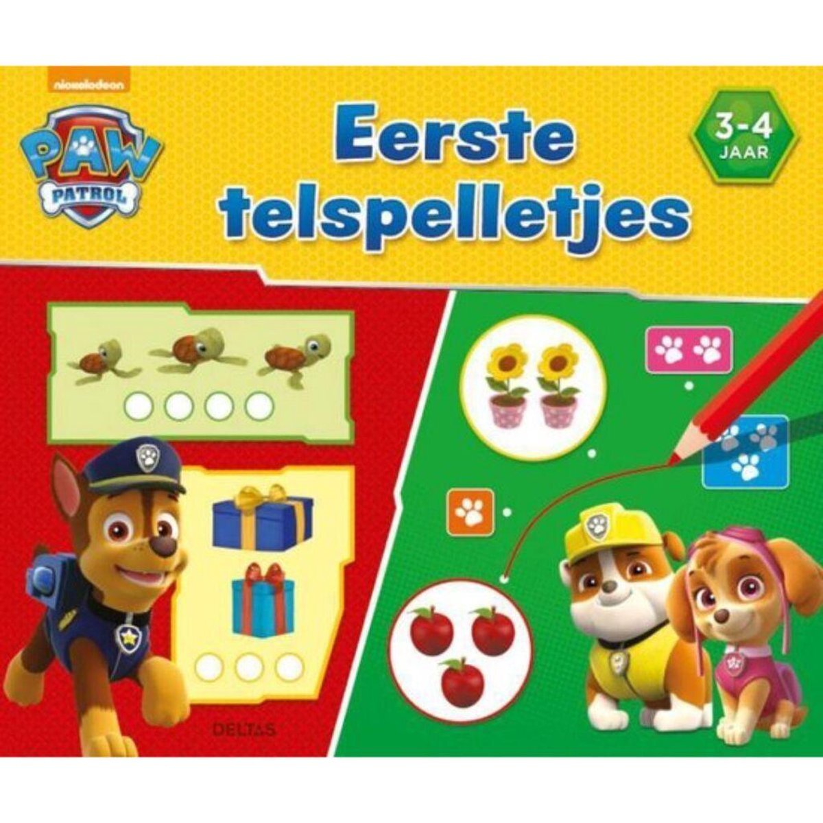 Deltas Paw Patrol - Eerste Telspelletjes