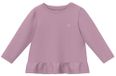 s.Oliver T-shirt met trapezevorm en plooien en volantjes voor baby's