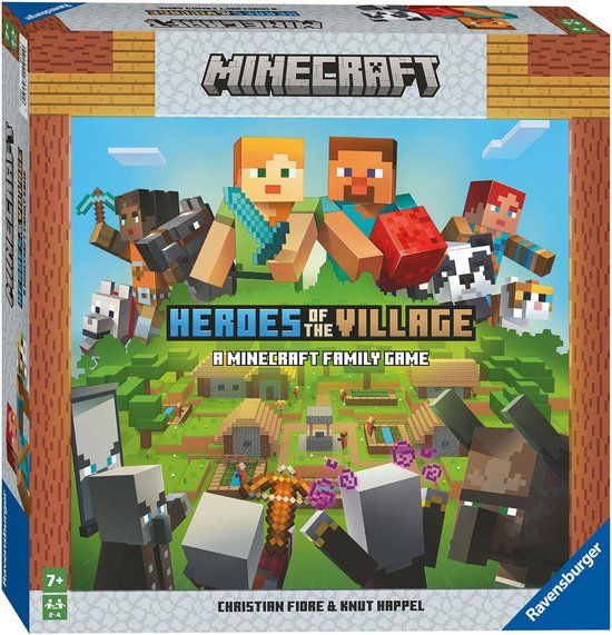 Ravensburger Minecraft Junior: Heroes of the Village - Bordspel - Strategisch spel - Nederlands