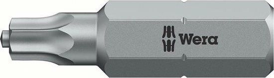 Wera Schroefbit TX15 25mm met stift 10 stuks