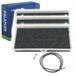 Alapure 3x filtre à charbon pour Gaggenau 00461422 / 461422