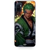 Maniacase Etui Oppo A32 One Piece Zoro Manga Anime 3D Art