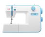 Alfa STYLE 30 Semiautomatische naaimachine Electrisch Blauw, Wit