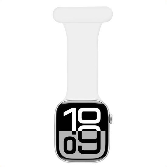 imoshion Verpleegkundige siliconenband voor de Apple Watch | 44/45/46/49 mm - Wit