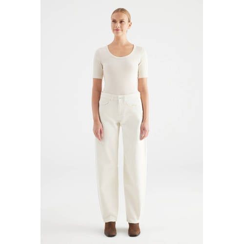 Cup of Joe Denim Barrel jeans ecru