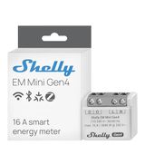 Shelly EM Mini Gen4 - compacte energiemeter 16A - Wi-Fi, Bluetooth en Zigbee