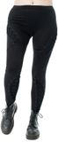 Poizen Industries Nightshade Leggings Dames Stoffen broek - zwart - XL
