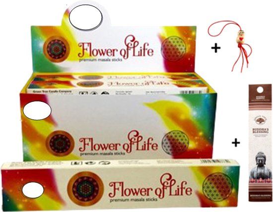 Wierook - Flower Of Life - 12 x 15g - Masala