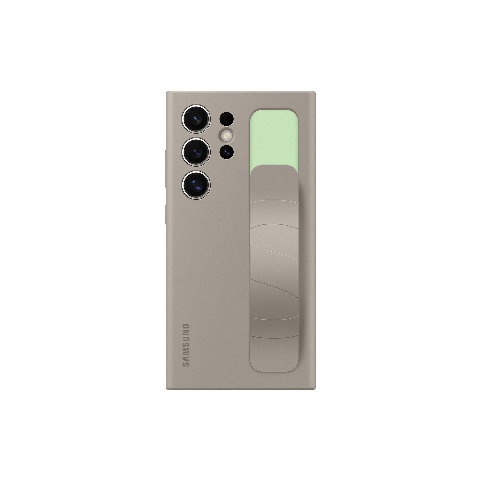 Samsung Standing Grip Case voor Samsung Galaxy S24 Ultra - Taupe