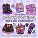 Cozy K-Pop Idol: Bold & Easy Coloring Book