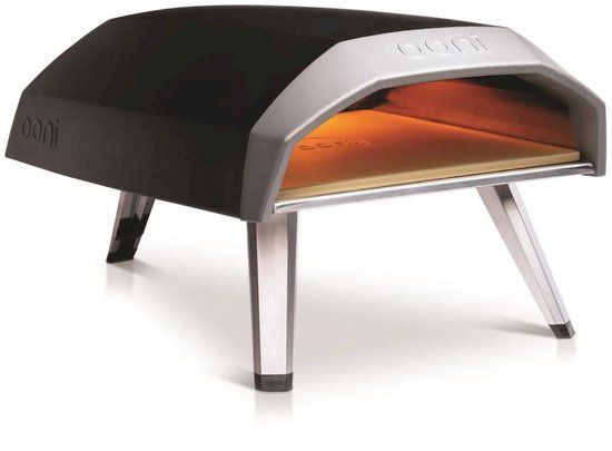 Ooni Koda 12" Gas Pizza Oven - Black & Stainless Steel