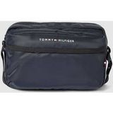 Tommy Hilfiger TH Skyline cameratas voor heren, klein, blauw (Space Blue), één maat