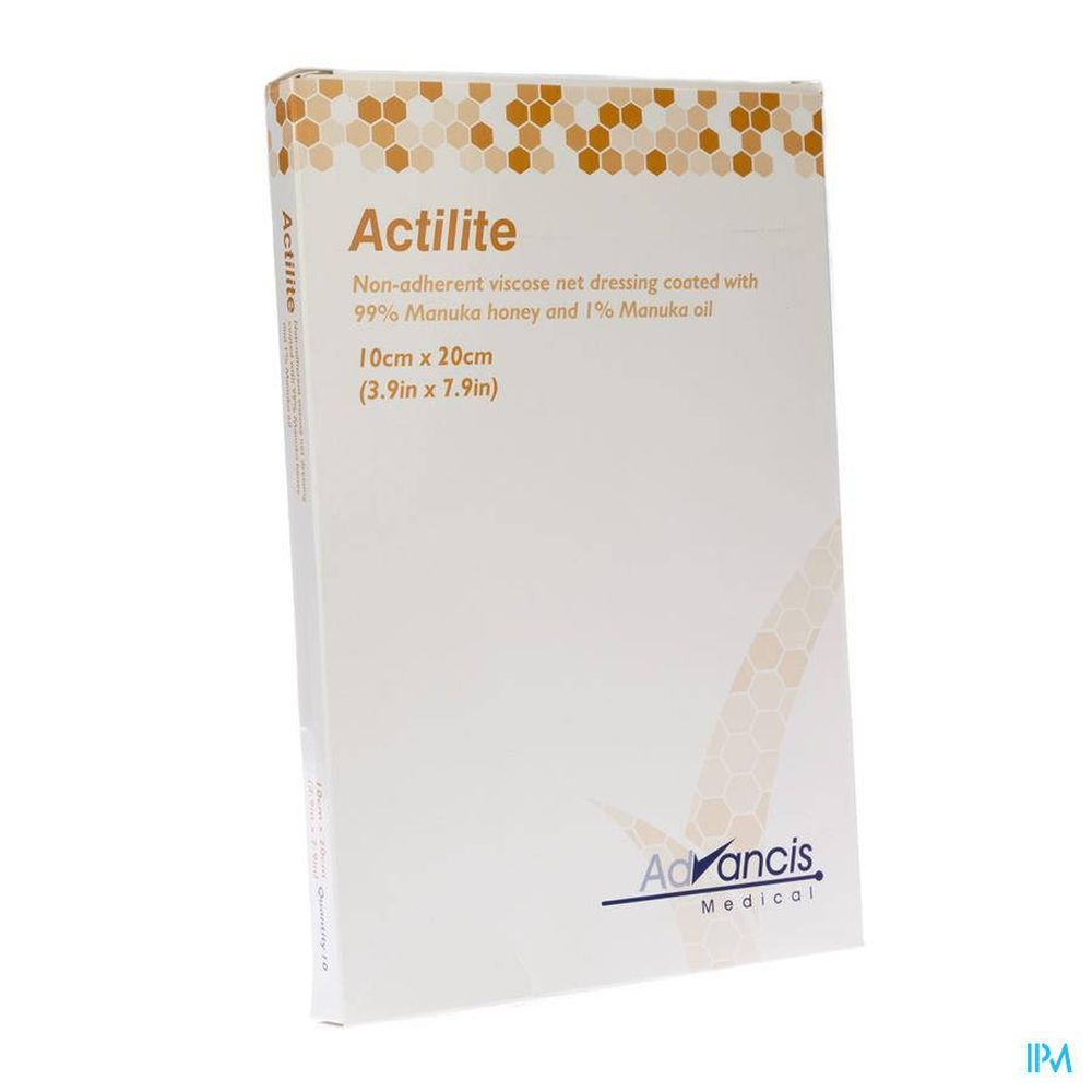 Ottimedi Actilite Verband Niet Klevend 10cm x 20cm 10 st