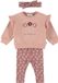 Dirkje Meisjes 3-delige Kledingset - Misty rose