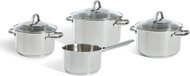 BK Essentials Pannenset - 4-delig - RVS