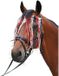 Kerbl Anti-vliegen frondeel Pony/cob/full Blauw/Rood/Wit Katoen