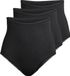 Speidel Dames high waist panty 3 pack Inshape zwart